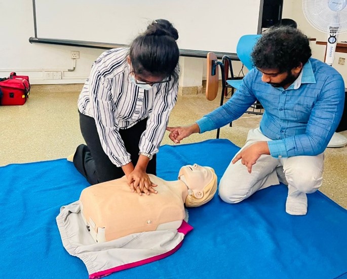 Occupational first aid training workshop – Department of Civil Engineering